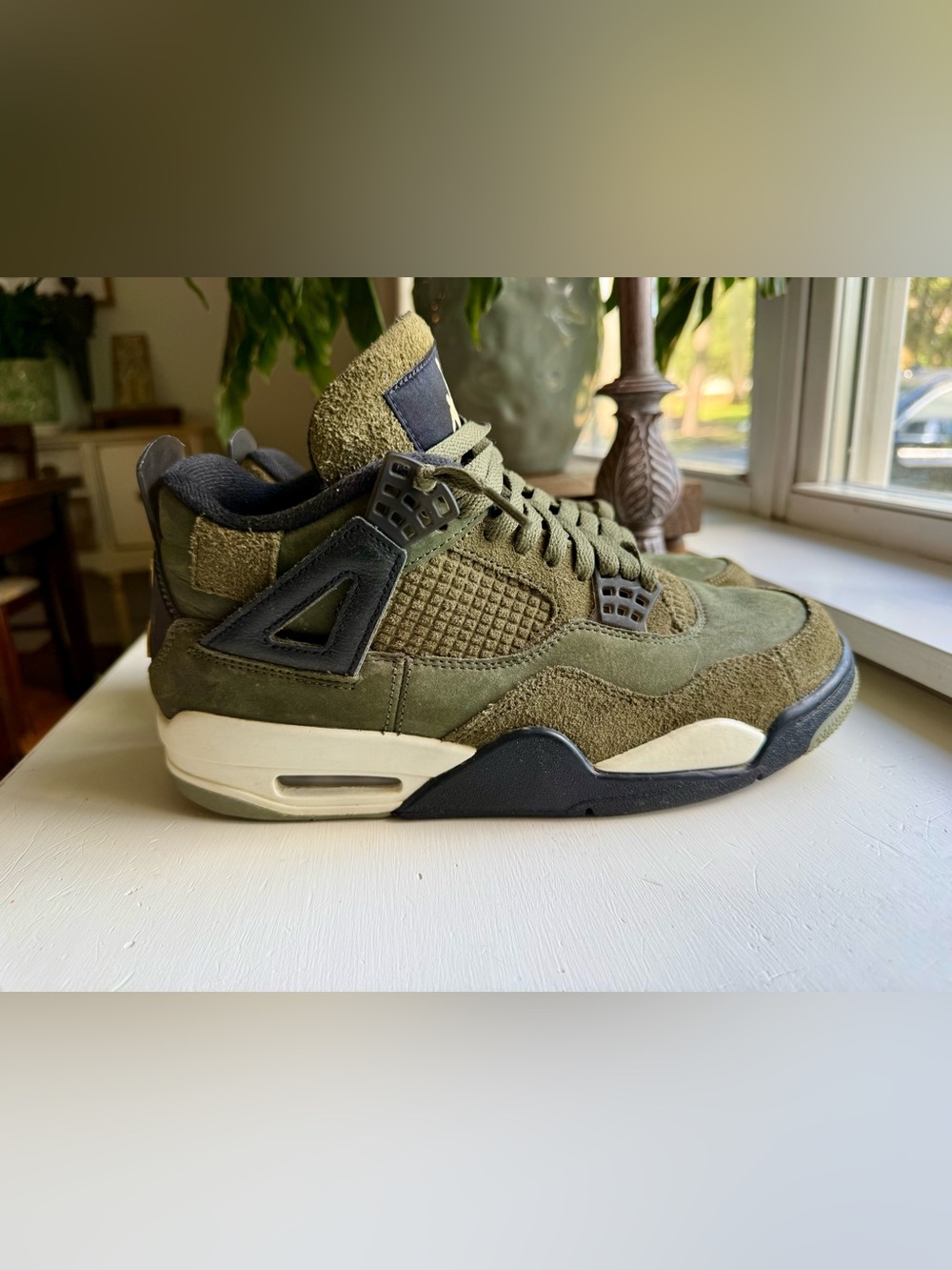 Air Jordan 4 Retro SE Craft Medium Olive Men’s Size 9